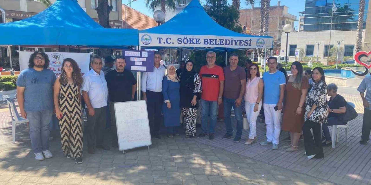 Söke’nin özel çocukları ’Sevgi İzi’ne dikkat çekti