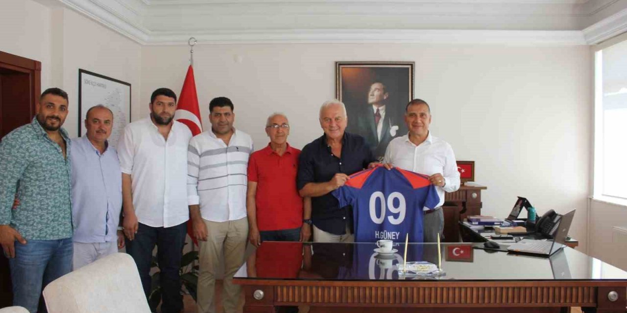 Sökespor yönetiminden Kaymakam Güney’e ziyaret