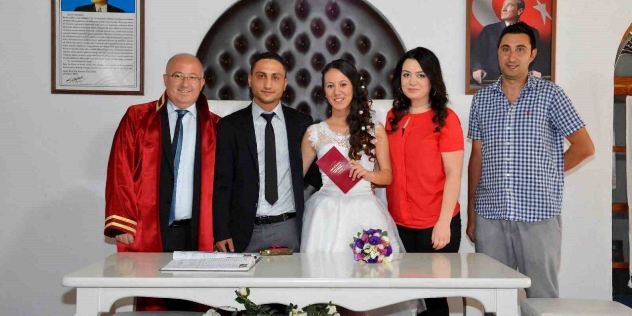 Menteşe’de ilk 7 ayda 407 nikah kıyıldı