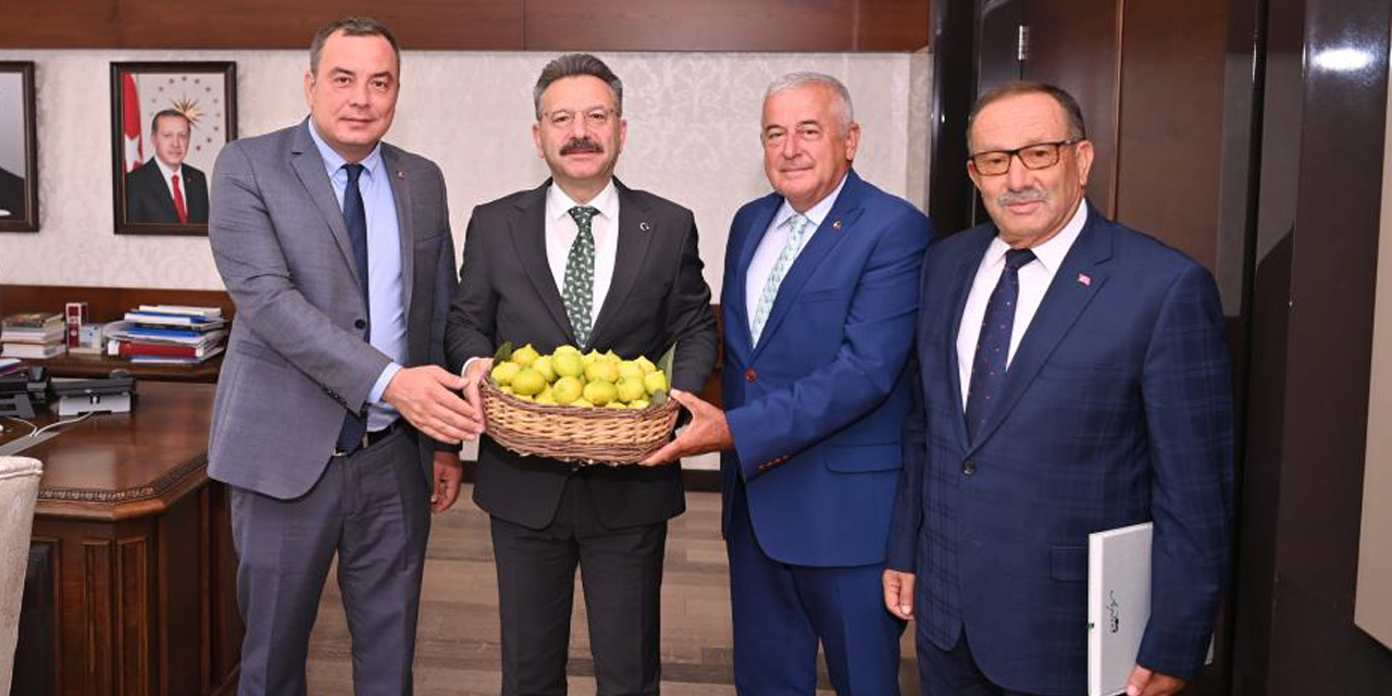 Aydın Ticaret Borsası, Vali Aksoy ile bir araya geldi
