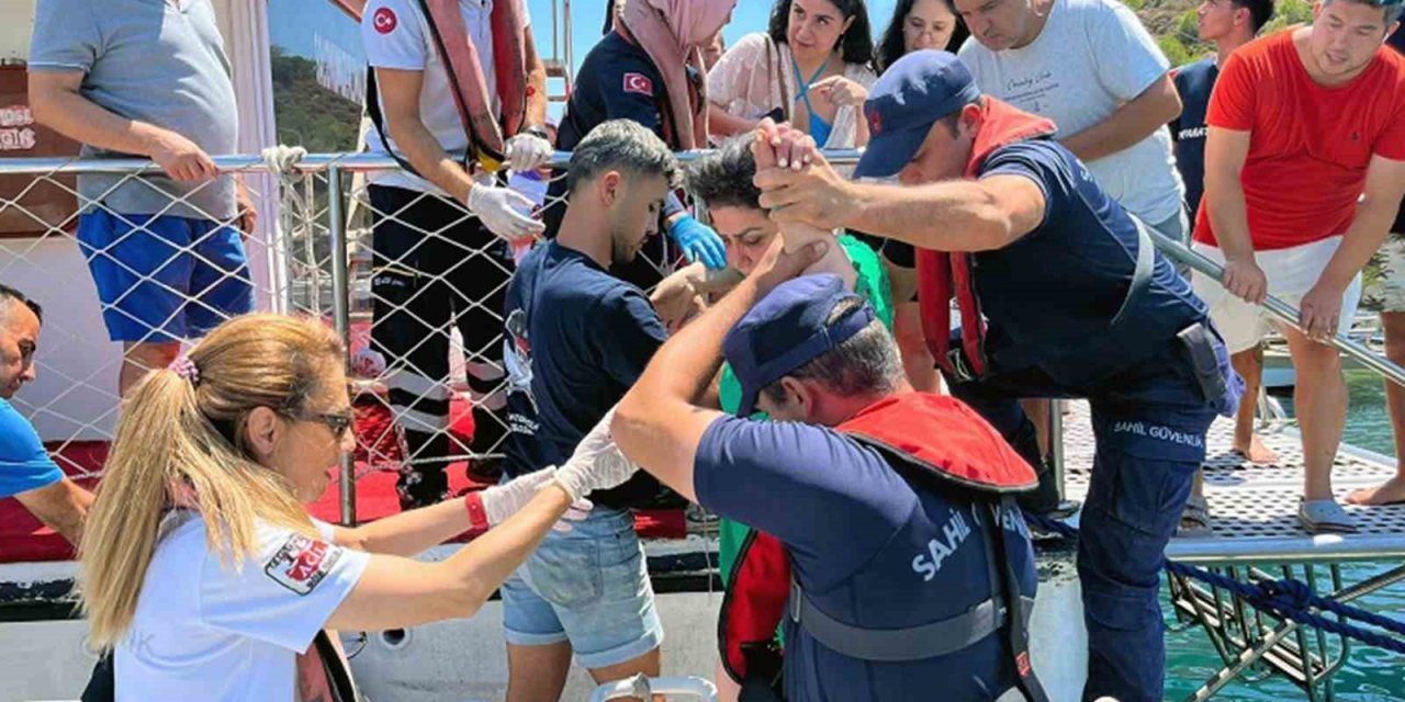 Sahil Güvenlikten Fethiye ve Datça’da üç tıbbi tahliye