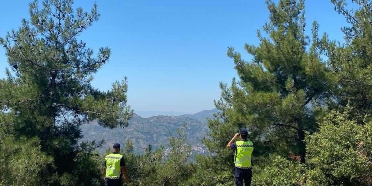 Yasaklı bölgede mangal sefası, jandarmanın radarına takıldı
