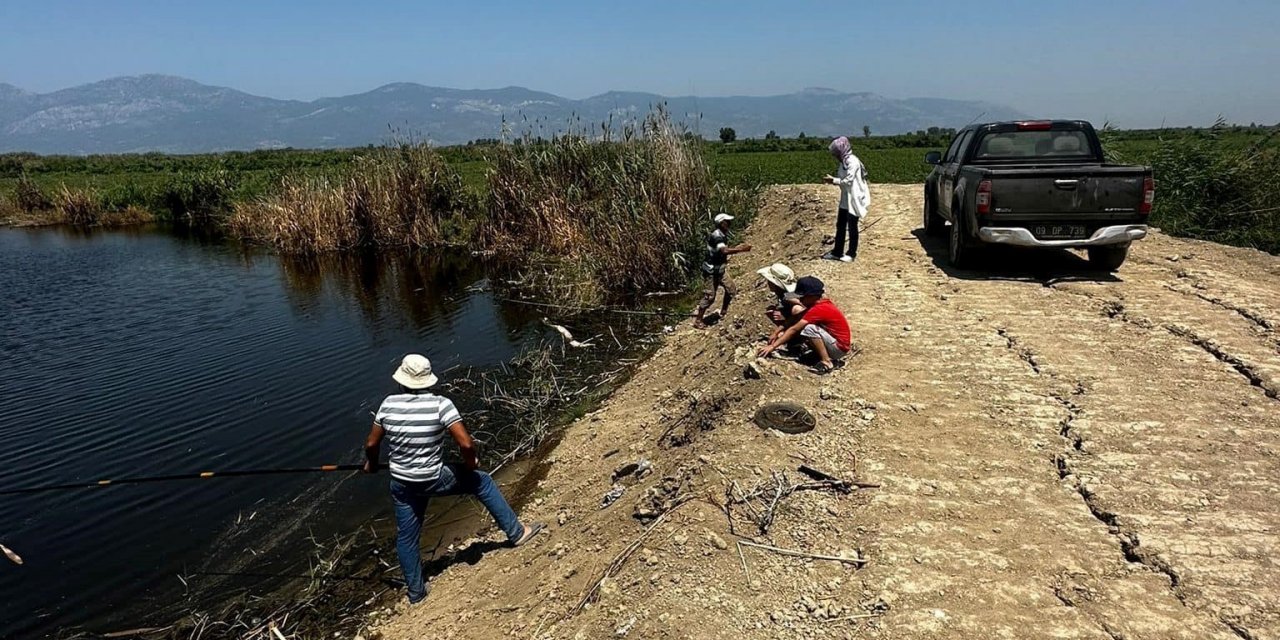 Didim’de amatör balıkçılar önce denetlendi, sonra bilgilendirildi