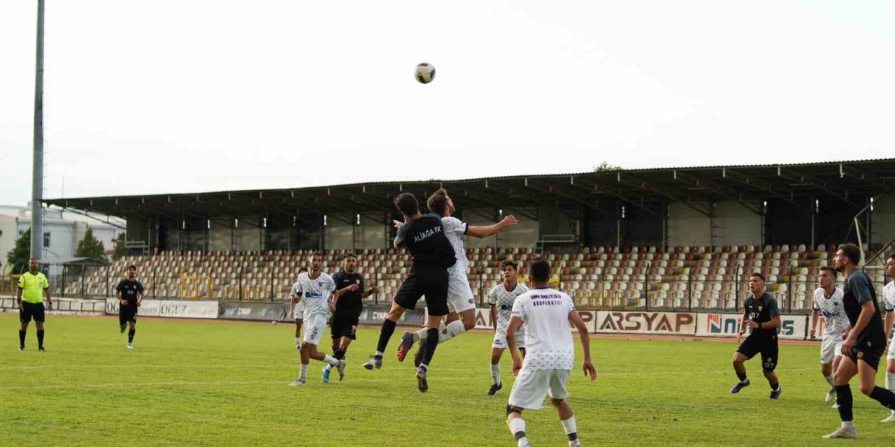 Aliağa FK hazırlık maçında kayıp