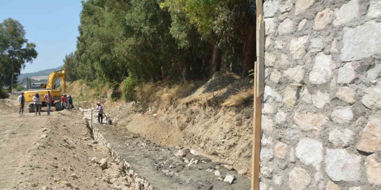 Söke Çayı’nda yeniden çalışmalar başladı