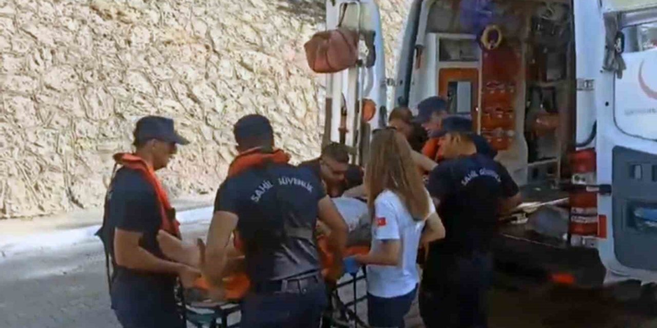 Sahil Güvenlikten Fethiye’de tıbbi tahliye
