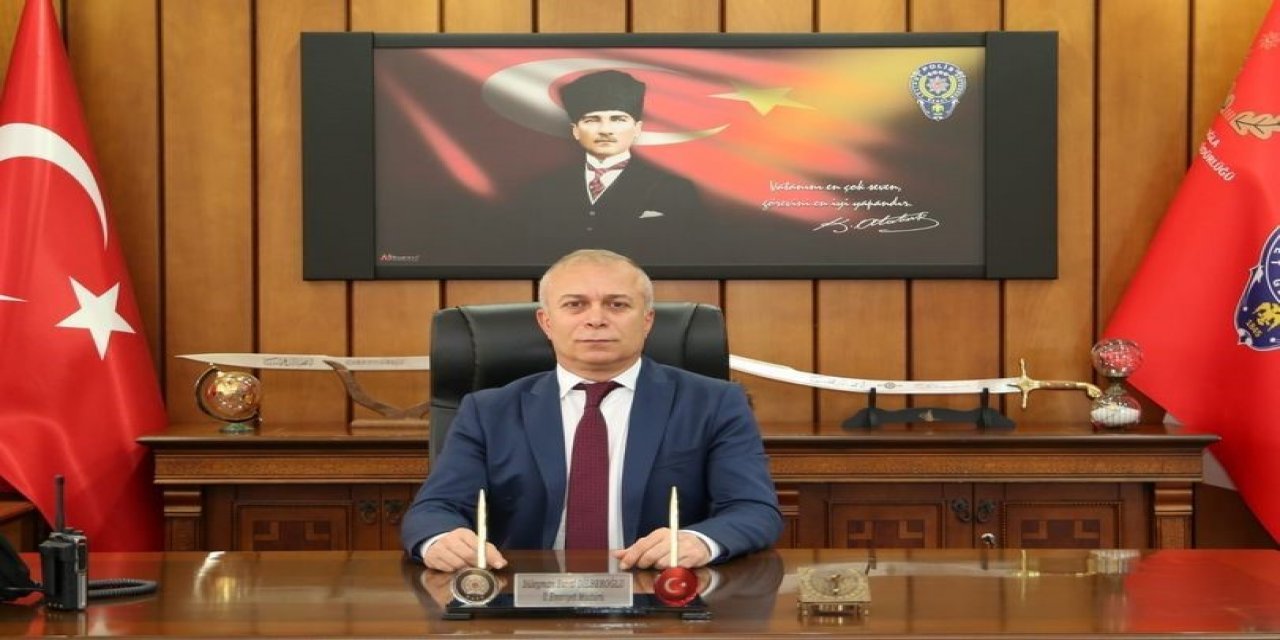 İl Emniyet Müdürü Dilberoğlu’ndan veda mesajı
