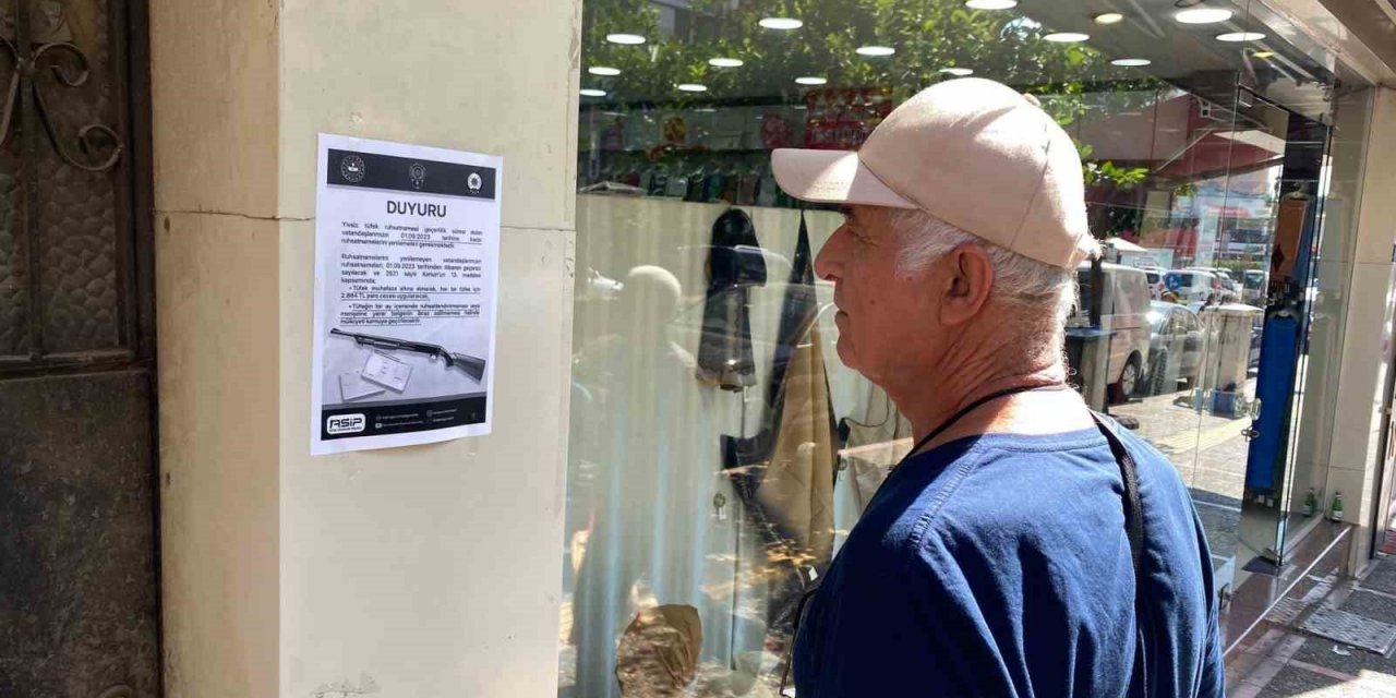 Yivsiz tüfek ruhsatları yenilenecek