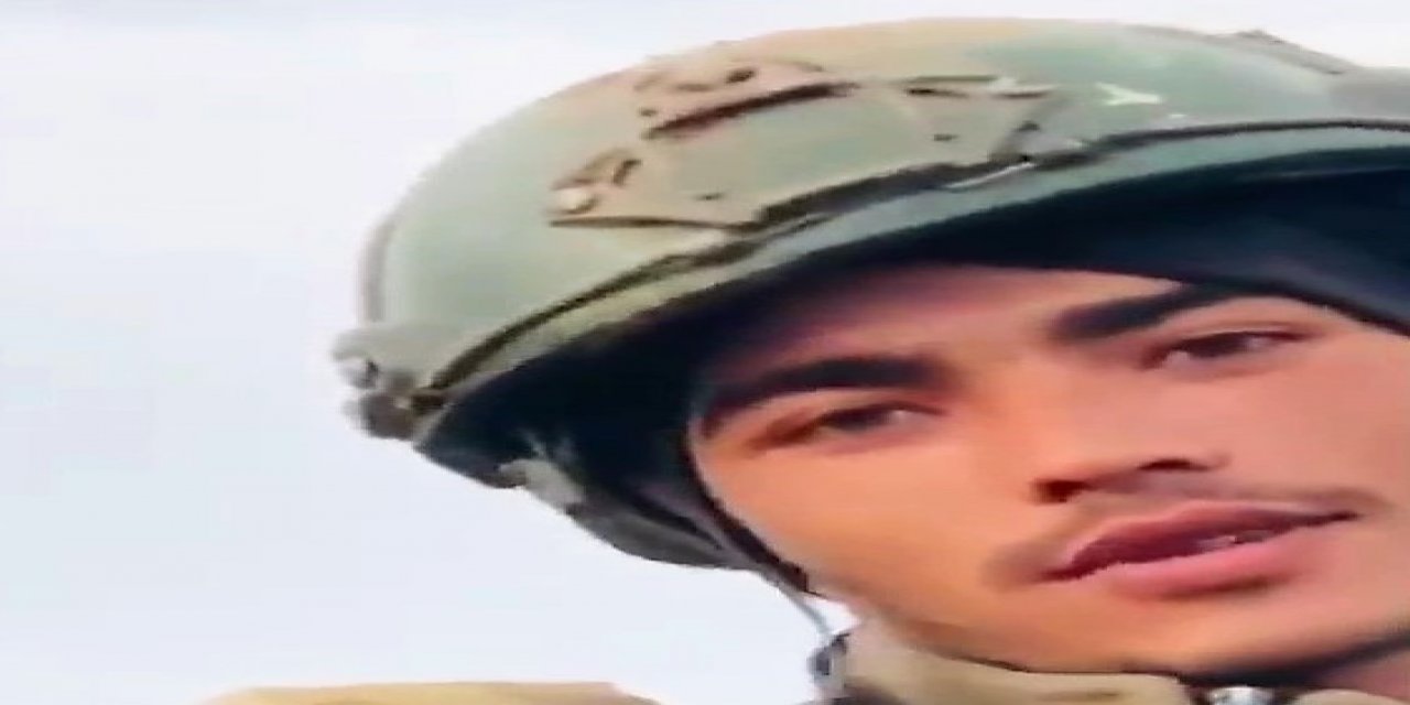 Amcası gibi şehit olan Uzman Çavuş Kemal Özek’in son görüntüleri duygulandırdı