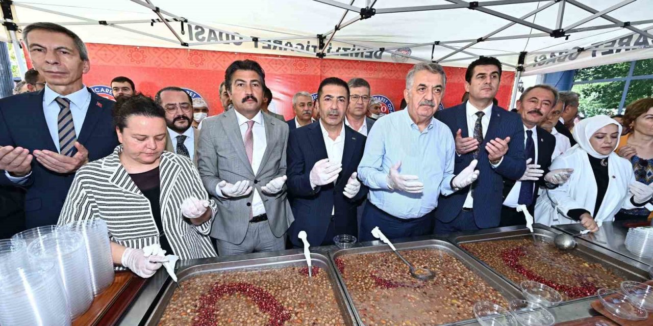DTO’nun aşure hayrı şehitlerin ruhuna hediye edildi