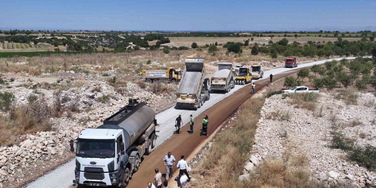 Çileli yollar Denizli Büyükşehir ile tarihe karışıyor