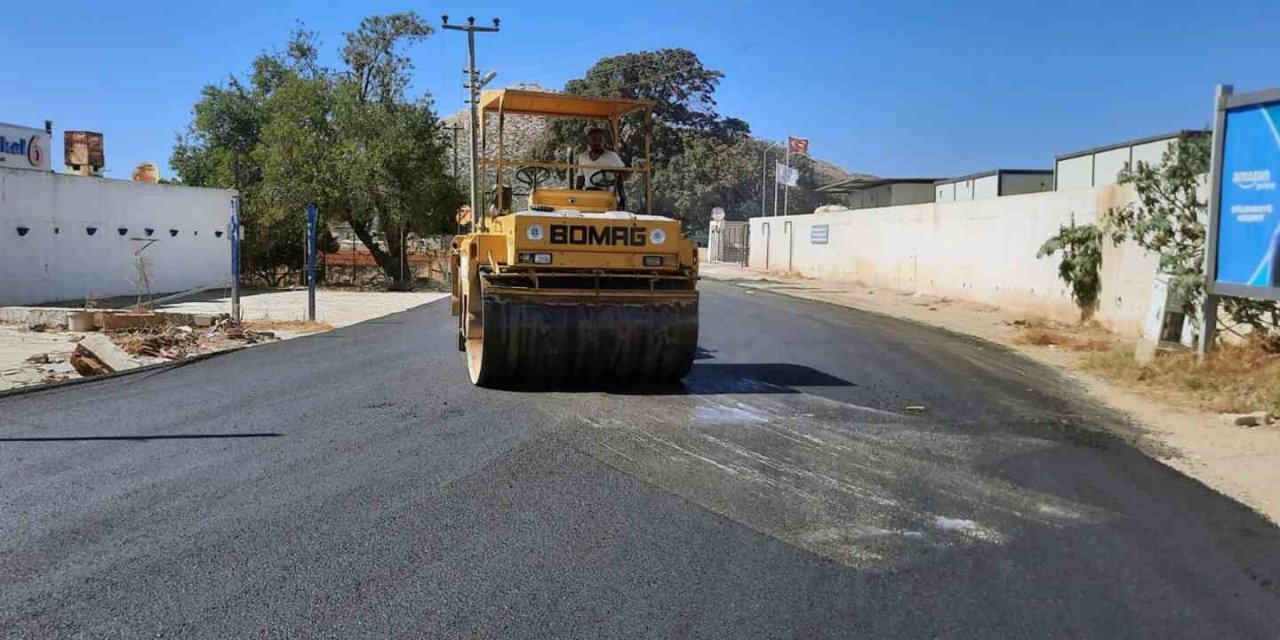 Bodrum Turgutreis’te sıcak asfalt çalışması tamamlandı