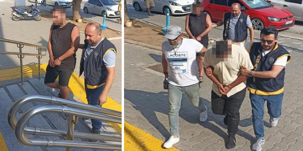 Çaldıkları kartlarla alışveriş yapan şüpheliler yakalandı