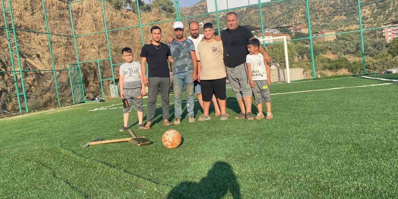 Spordan mahrum kalan Meşeli Köyü’nün gençleri yetkililerden yardım bekliyor