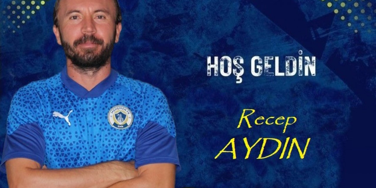 Menemen FK, Recep Aydın’ı renklerine bağladı
