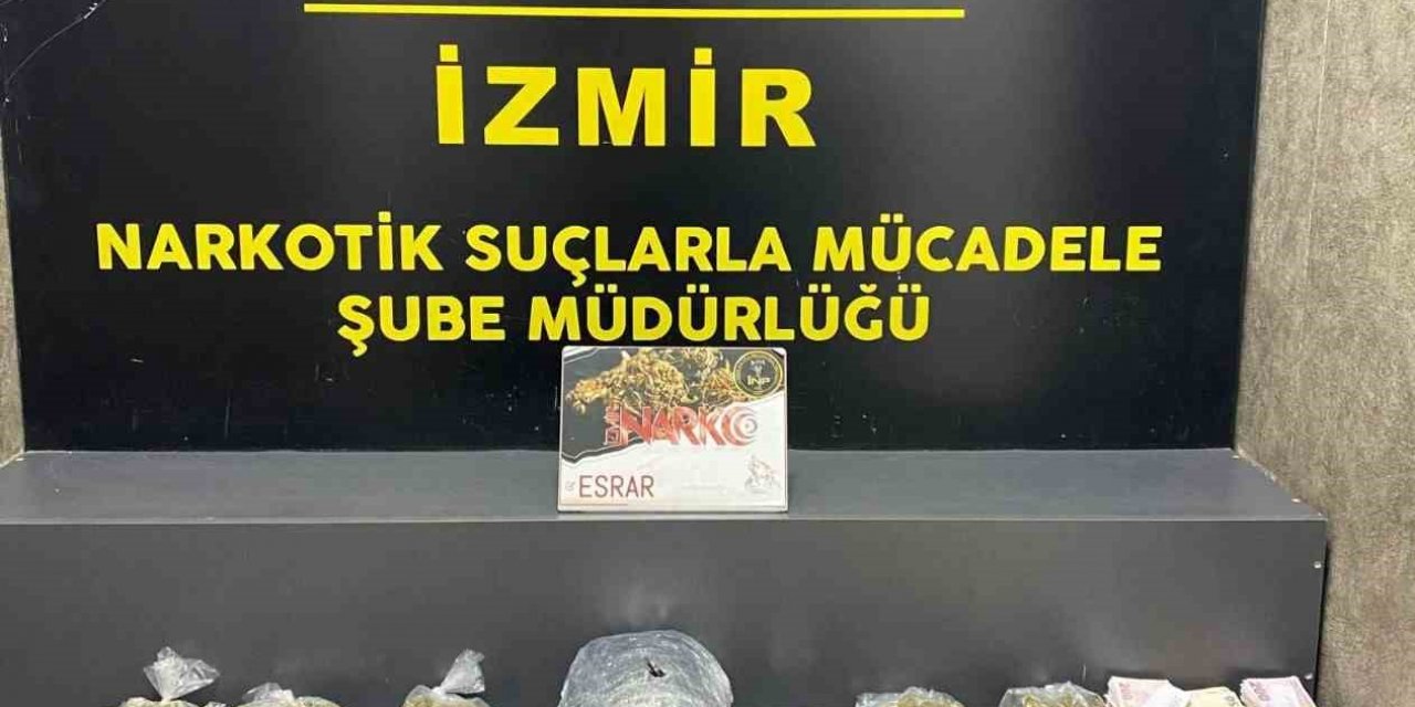 İzmir’de 63 uyuşturucu operasyonunda 37 tutuklama