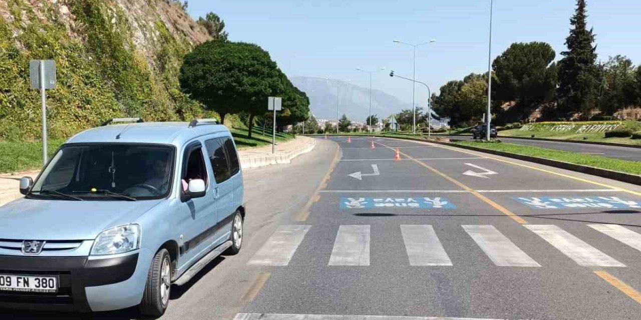 Menteşe’de havadan trafik denetimi yapıldı