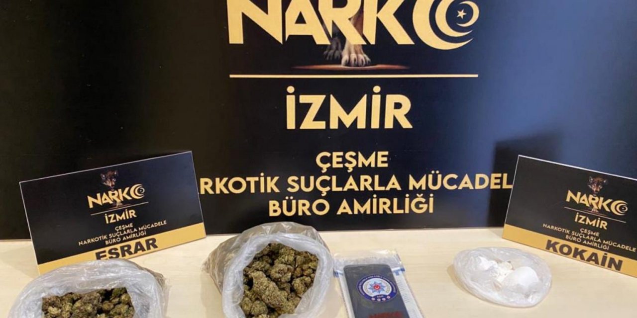 Çeşme’de zehir tacirlerine darbe: 3 tutuklama
