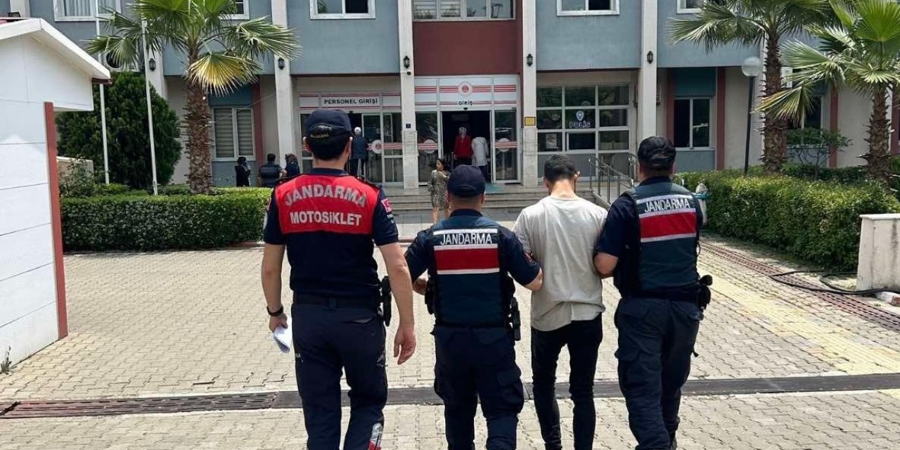 Kuyucak’ta aranan şahsı Jandarma yakaladı