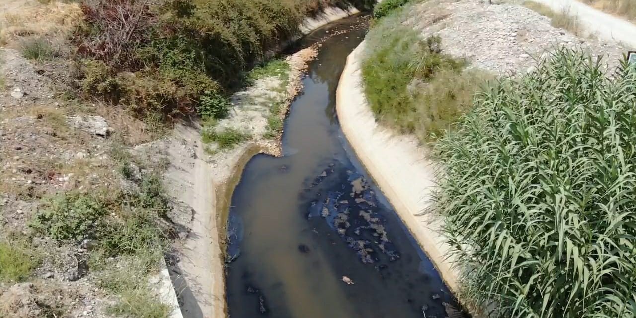 Ürünlerini kirli suyla besleyen üreticiler tedirgin oldu