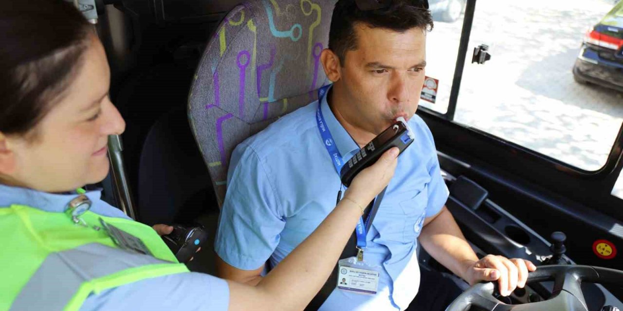 Güvenli ulaşım için otobüsler sürekli denetleniyor