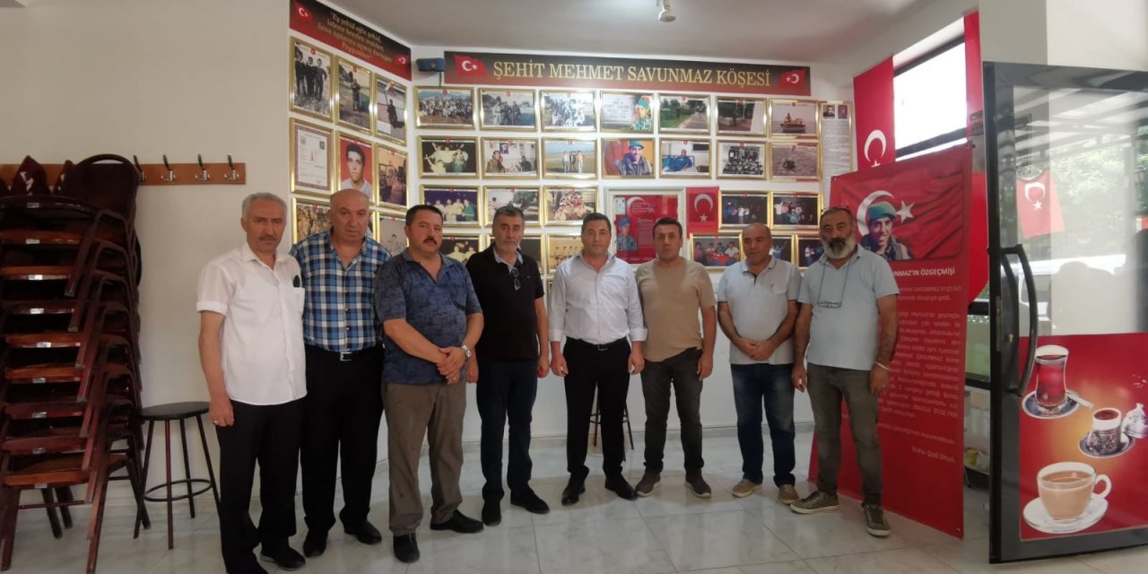 Arkadaşlarından şehit Mehmet Savunmaz’a vefa