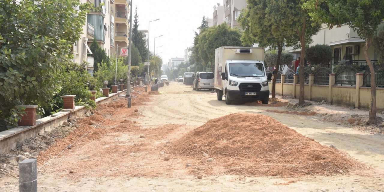 Uncubozköy sokaklarında prestij cadde düzenlemeleri