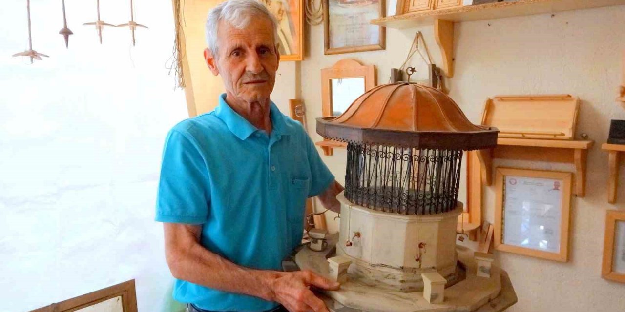 Aydınlı Ali usta Muğla’nın tarihini maket haline getiriyor