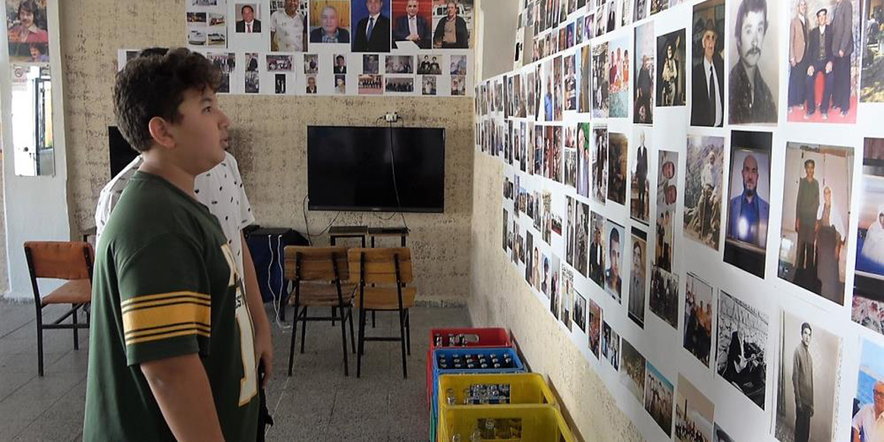 Mahallenin tüm anıları bu duvarlarda yaşatılıyor
