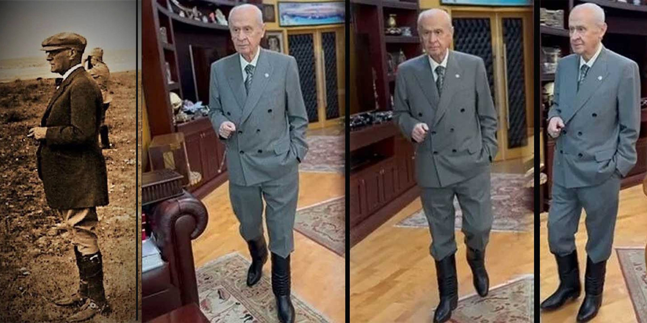 Çizmeli mesajda Atatürk ayrıntısı