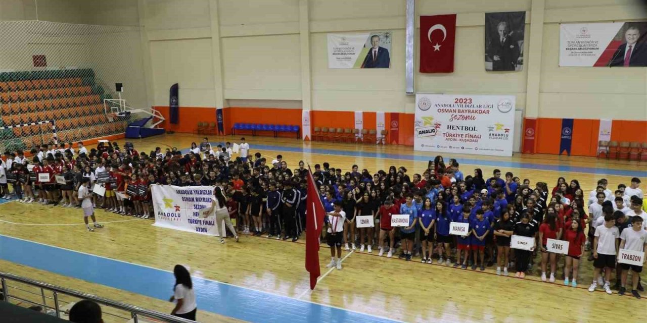 Aydın, ANALİG Hentbol Türkiye Şampiyonası heyecanını yaşıyor