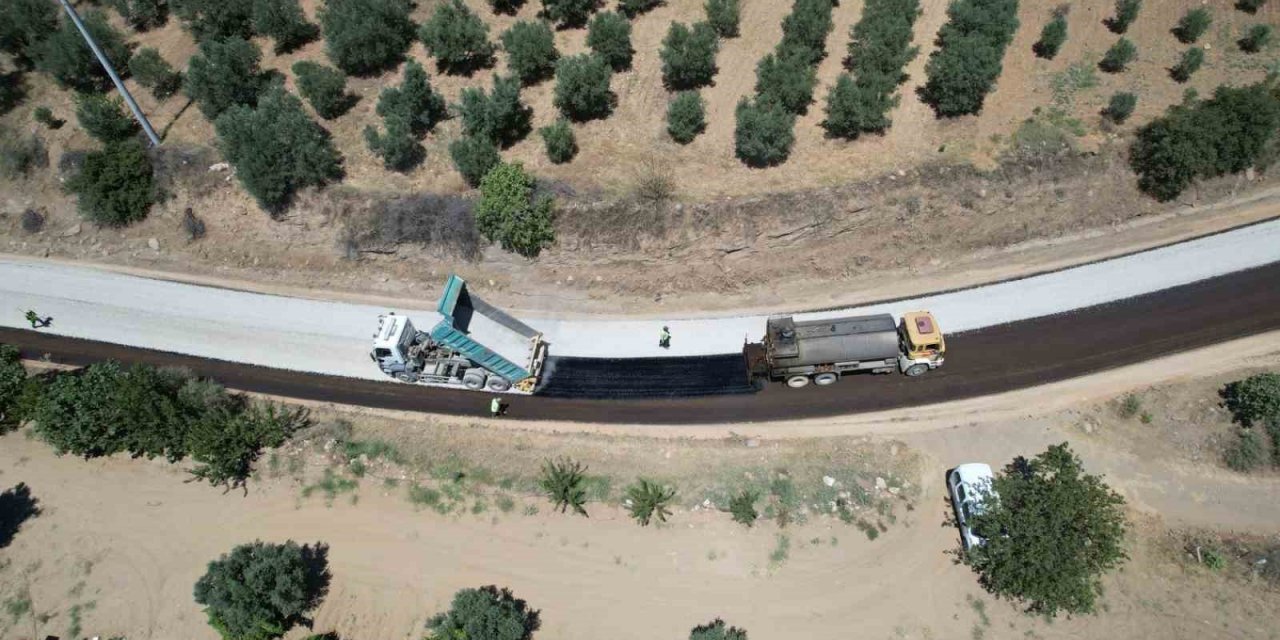 Manisa’da 500 kilometrelik yol ağı asfaltlandı