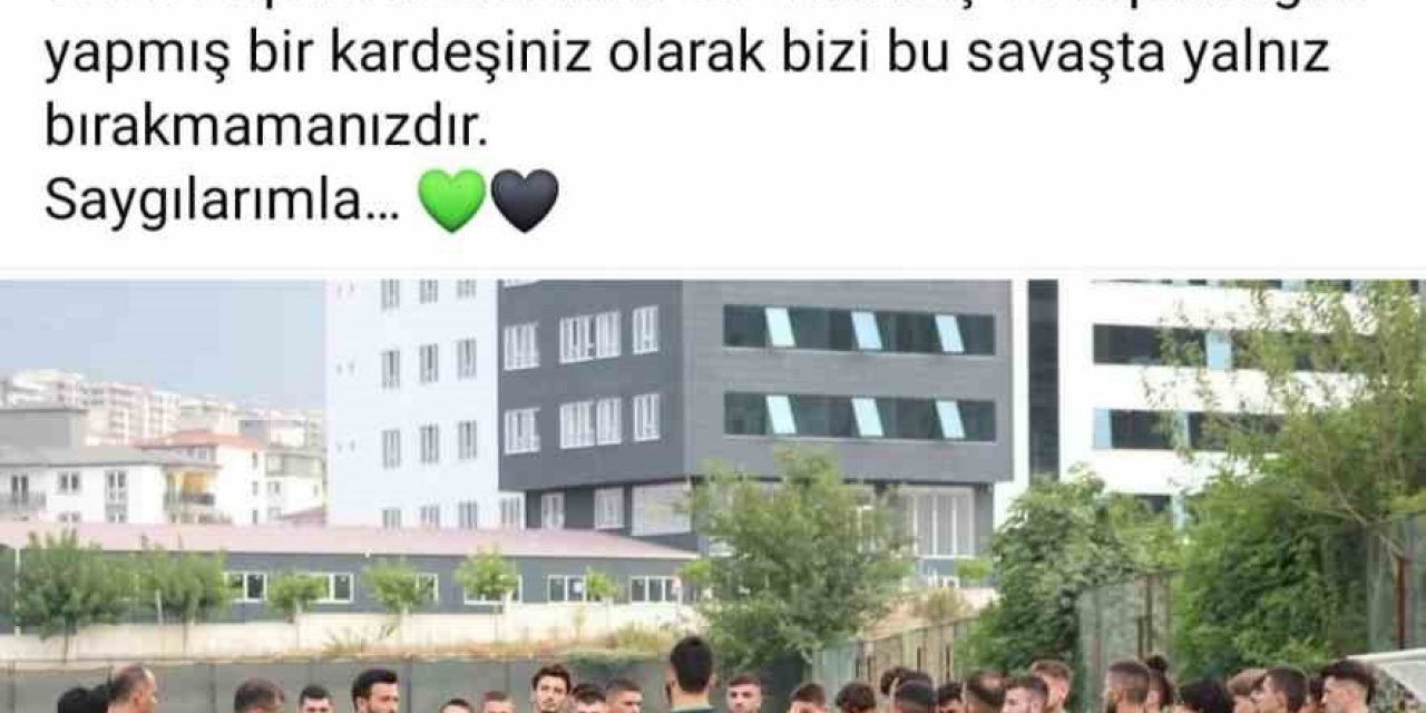 Denizlispor’un hocasından taraftara destek çağrısı