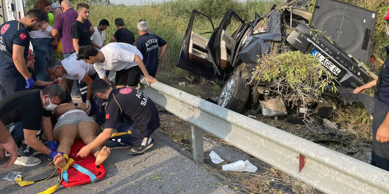 Söke’de trafik kazası; 1’i ağır 6 yaralı