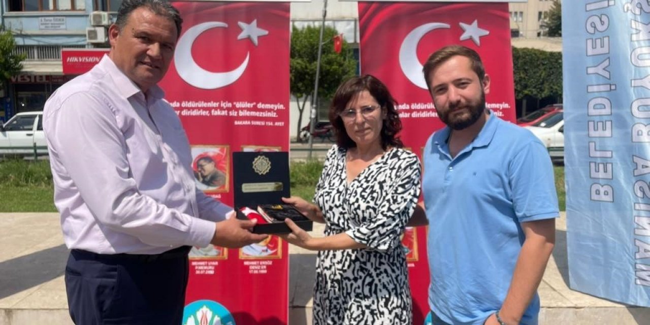 Salihli’de şehitler için anma programı düzenlendi