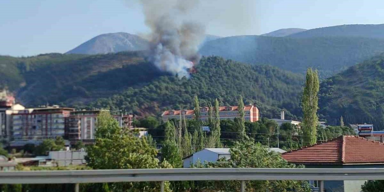 Soma’daki orman yangını kontrol altına alındı