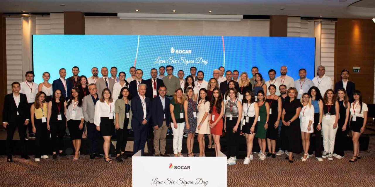SOCAR Türkiye, iş mükemmelliğinin liderlerini ‘Lean Six Sigma Day’ etkinliğinde buluşturdu