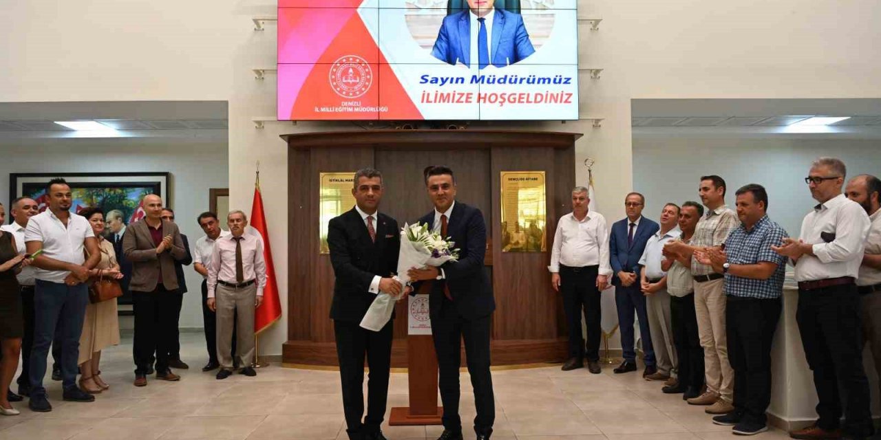 Denizli Milli Eğitim Müdürlüğünde devir teslim gerçekleşti