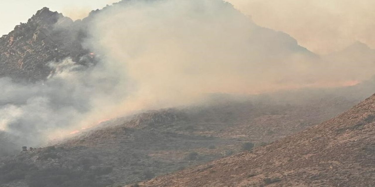 Bodrum’da yangın çıktı, havadan ve karadan müdahale sürüyor