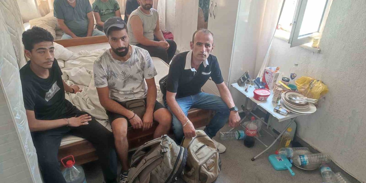 Kapalı otelden 16 düzensiz göçmen çıktı, işletmeci tutuklandı