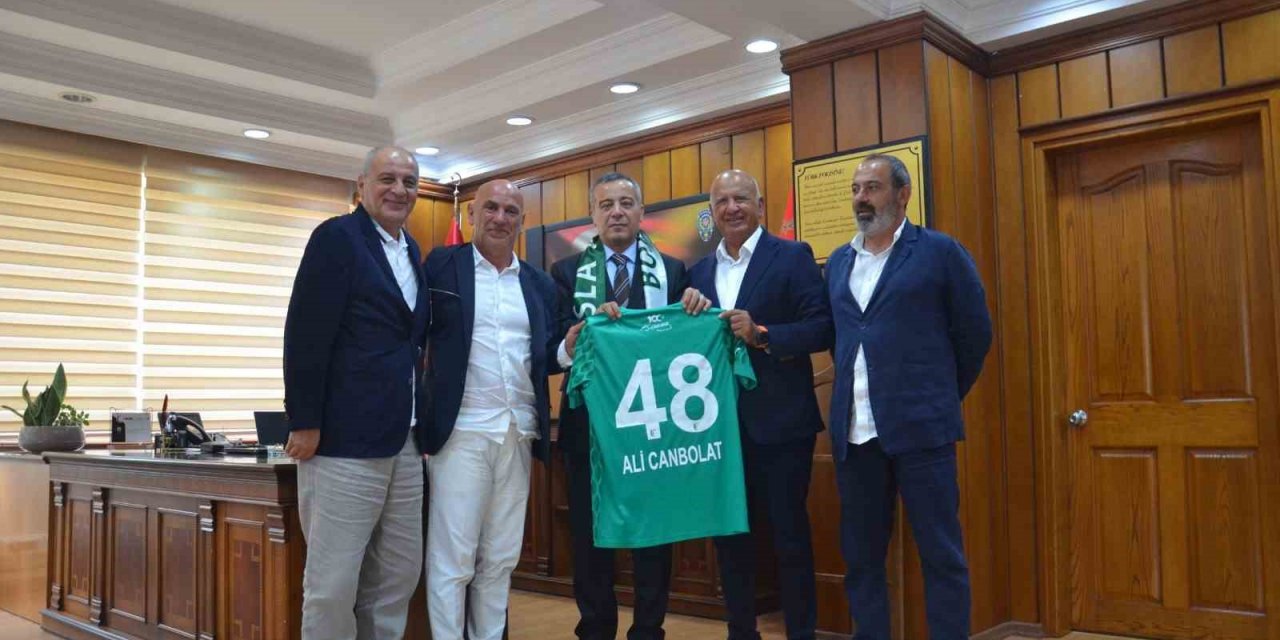 Bodrum FK yönetimi Muğla protokolüyle görüştü