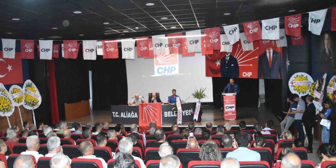 Ali Serçe, CHP Aliağa İlçe Başkanı oldu