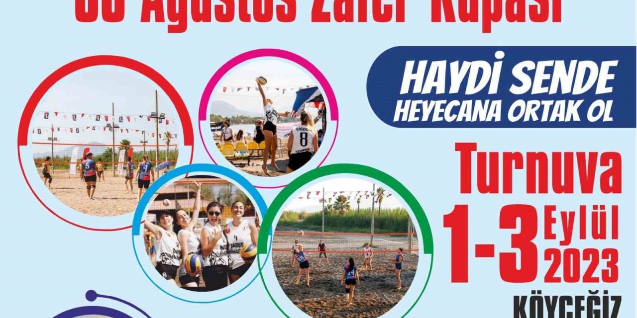 Köyceğiz’de Plaj Voleybol Turnuvası gerçekleştirilecek