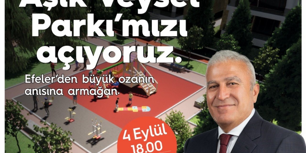 Efeler’den büyük ozanın anısına armağan