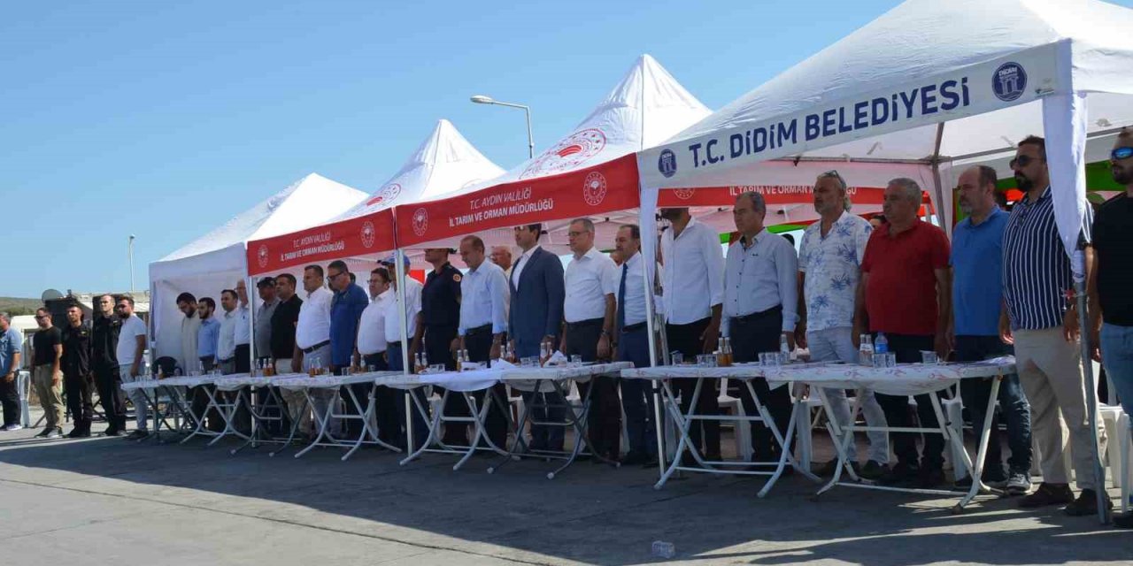 Didim’de balık sezonu dualarla açıldı