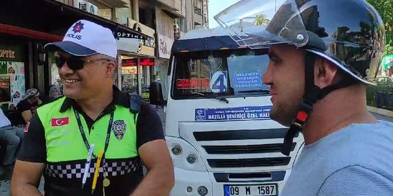 15 dakikayla 437 liralık cezadan kurtuldu