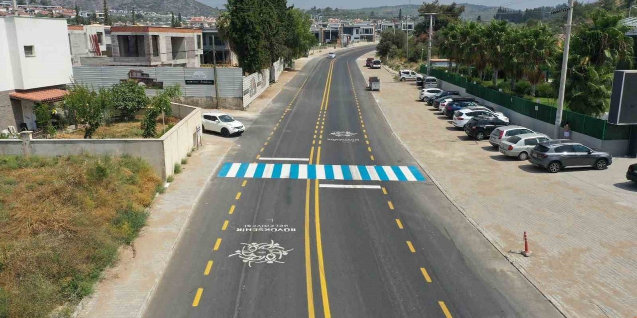 Aydın Büyükşehir Belediyesi Ahmet Pınarı Caddesi’ni yeniledi