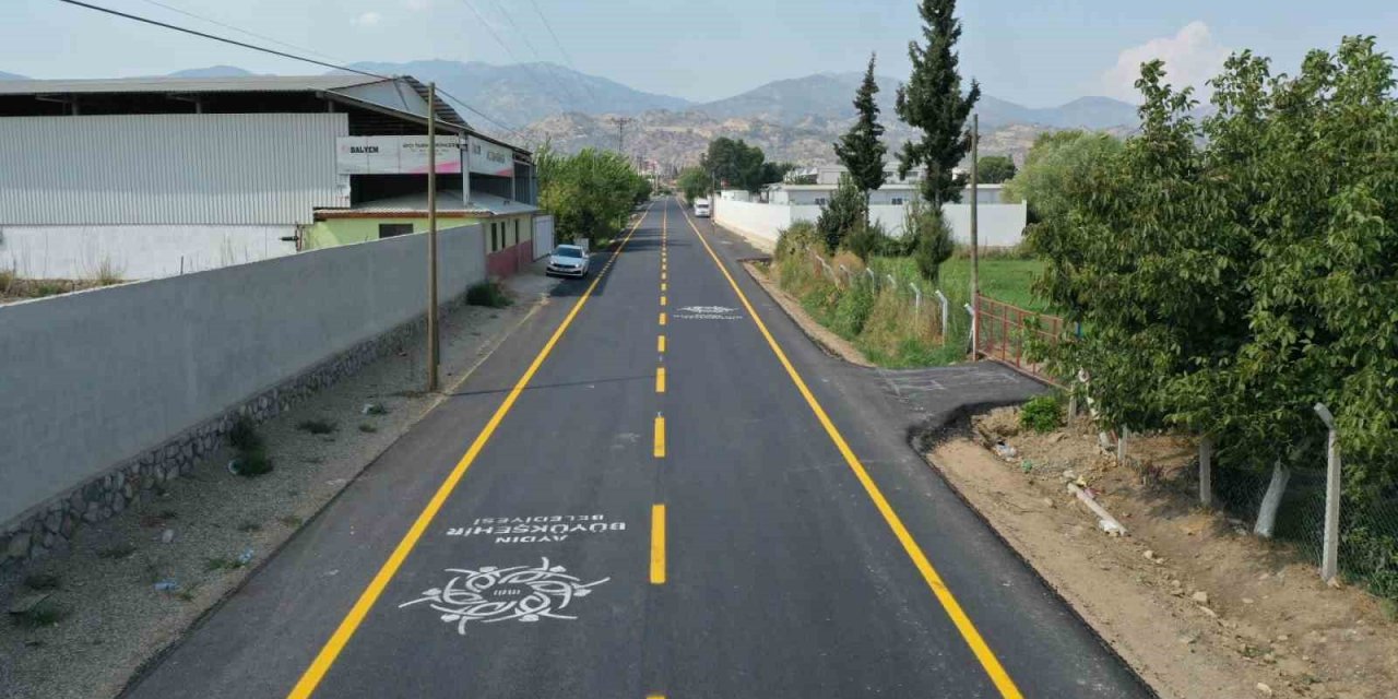 Aydın Büyükşehir’in yol çalışması vatandaşları memnun etti