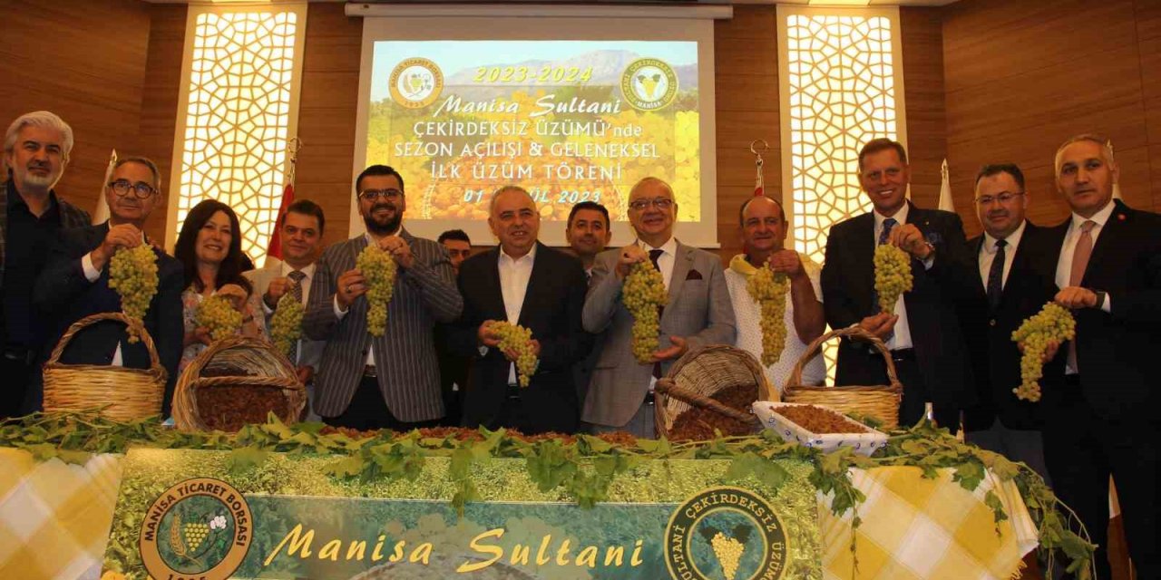 Sezonun ilk kuru üzümü bin 250 TL’den alındı