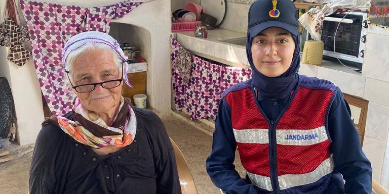 Jandarmadan yaşlı çınarlara vefa
